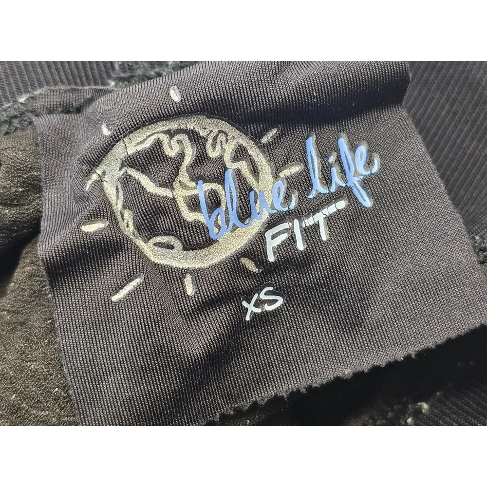 Blue Life Womens XS Fit Snake Skin‎ Ankle-Length Skinny Leg Leggings Yoga EUC